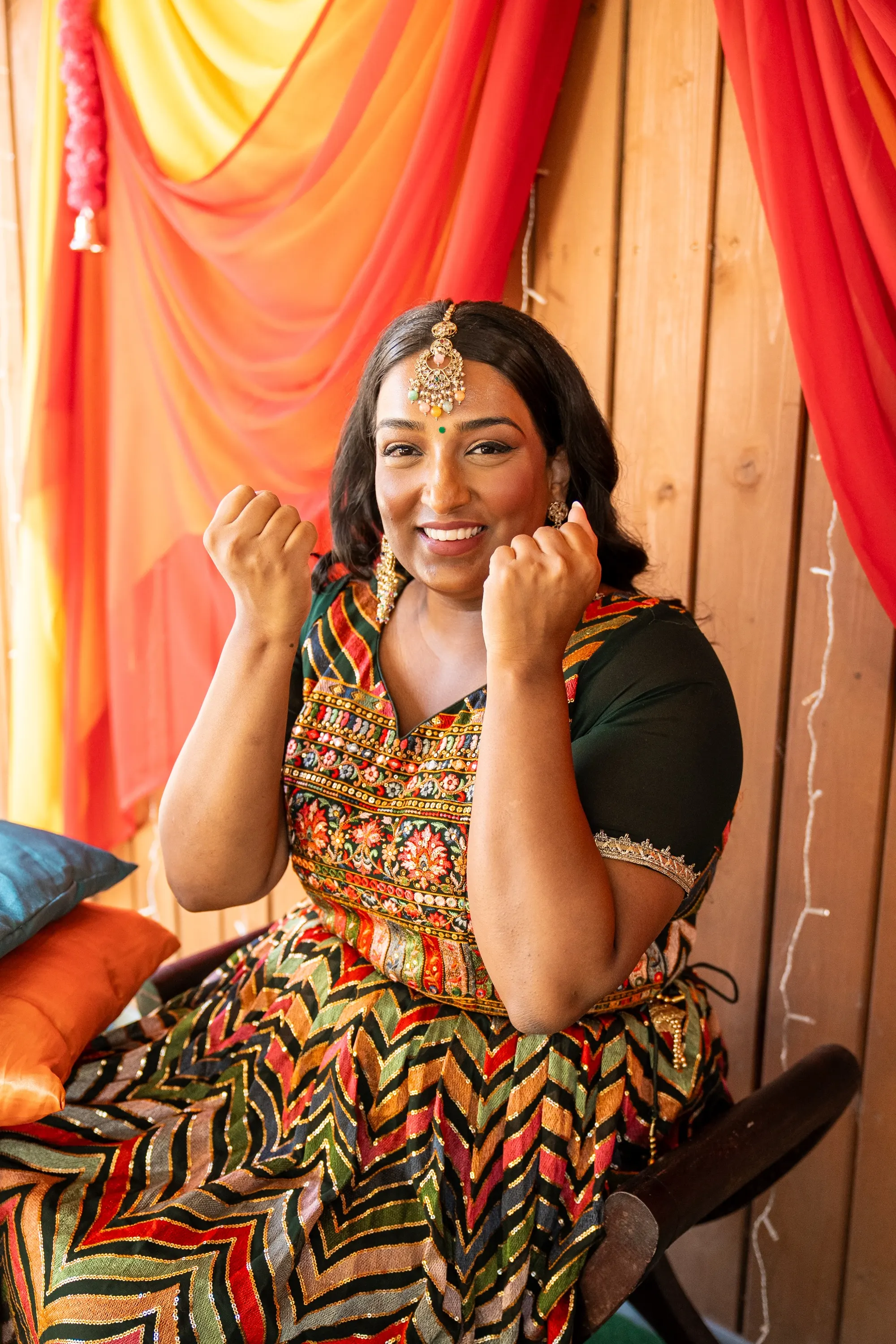 A wedding photographed by Sharmeli & Ashok.
