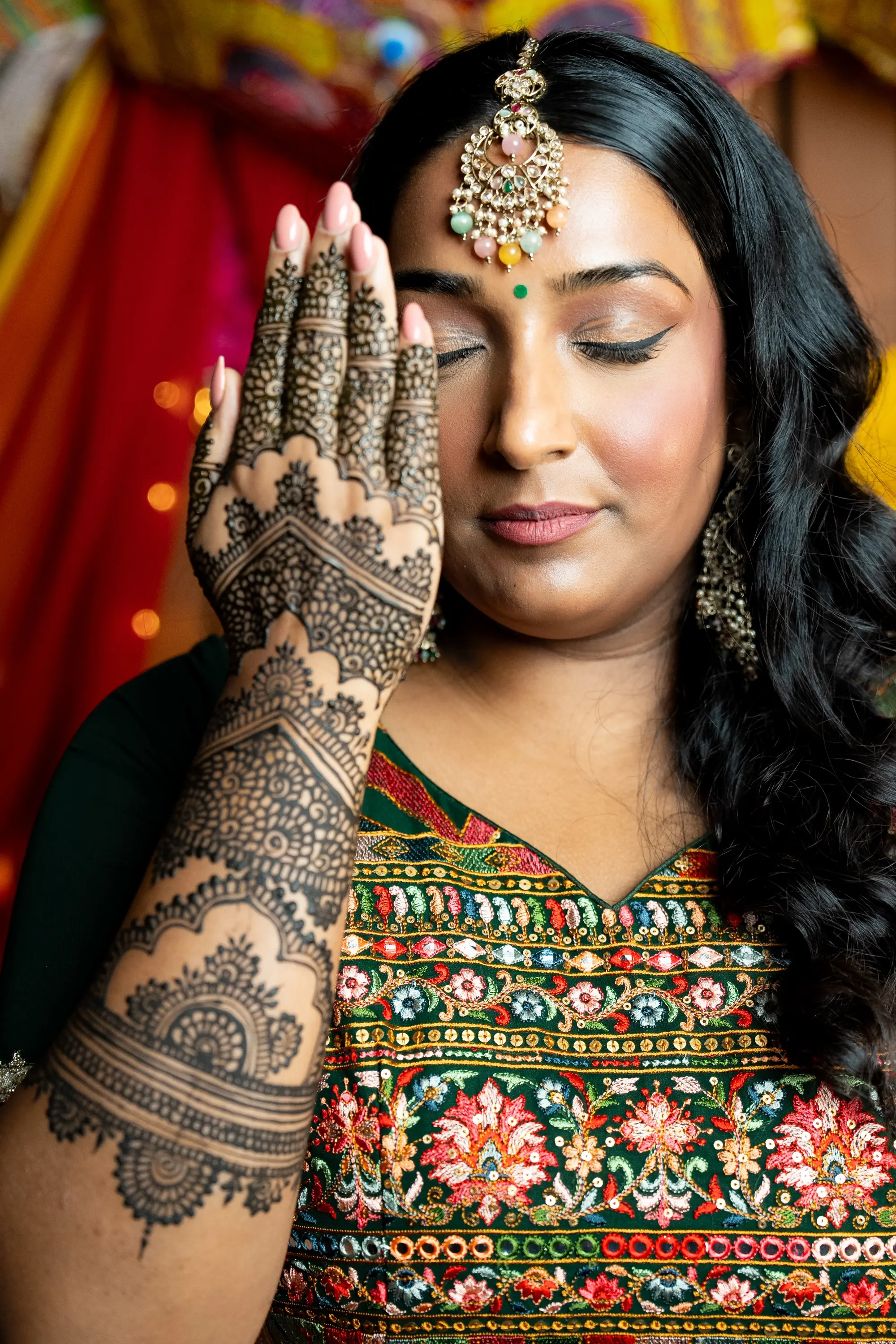 A wedding photographed by Sharmeli & Ashok.