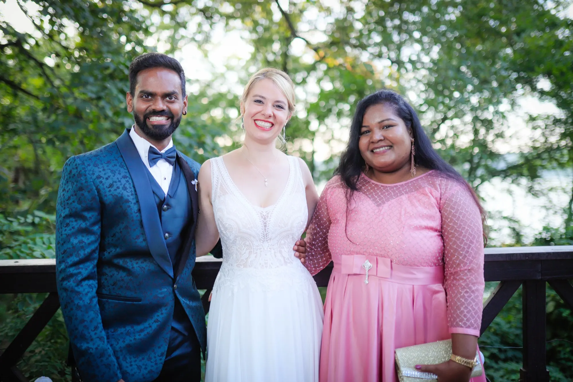 A wedding photographed by Sharmeli & Ashok.