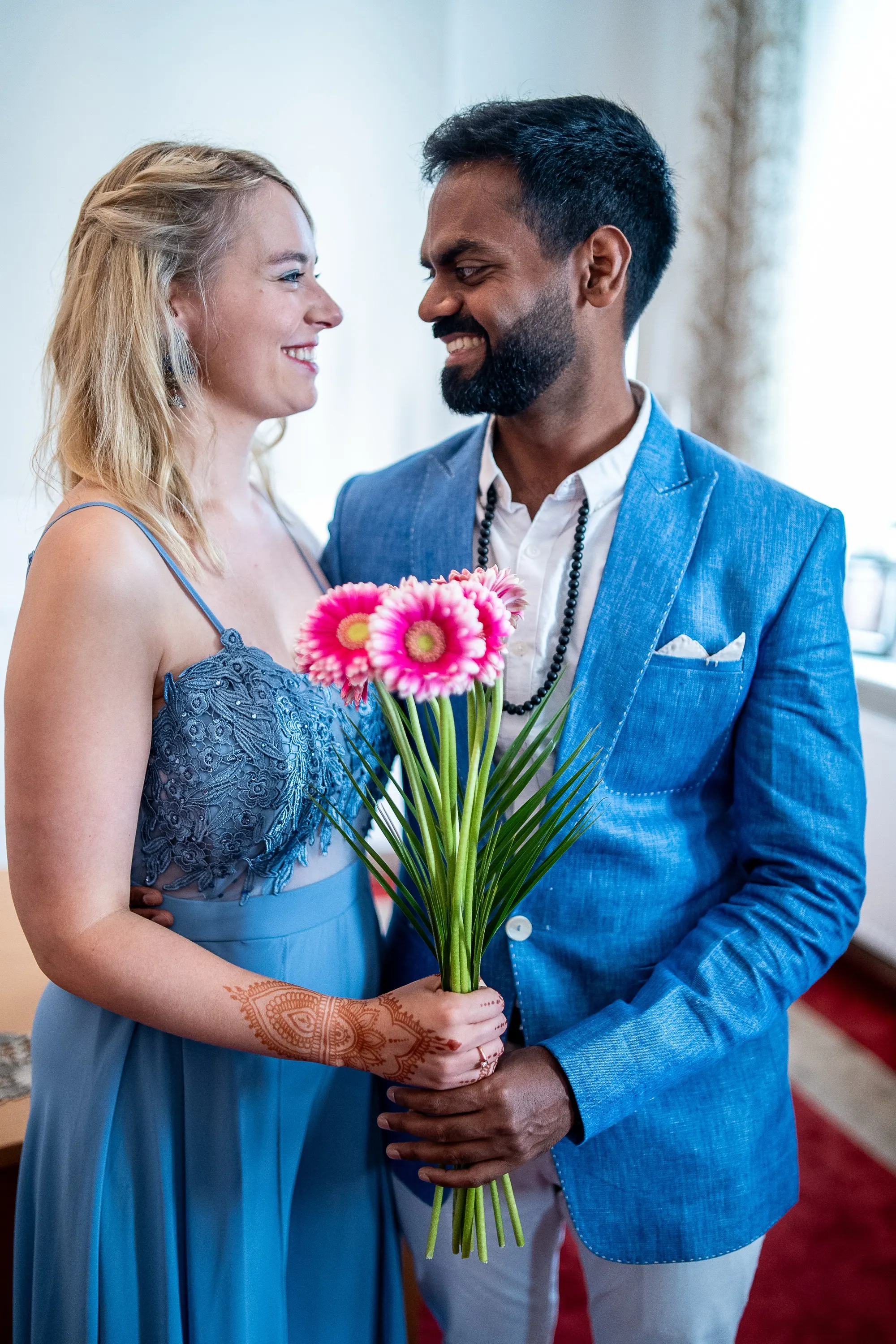 A wedding photographed by Sharmeli & Ashok.